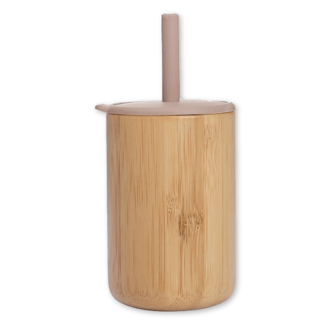 Eco Bamboo Training Cup + Straw