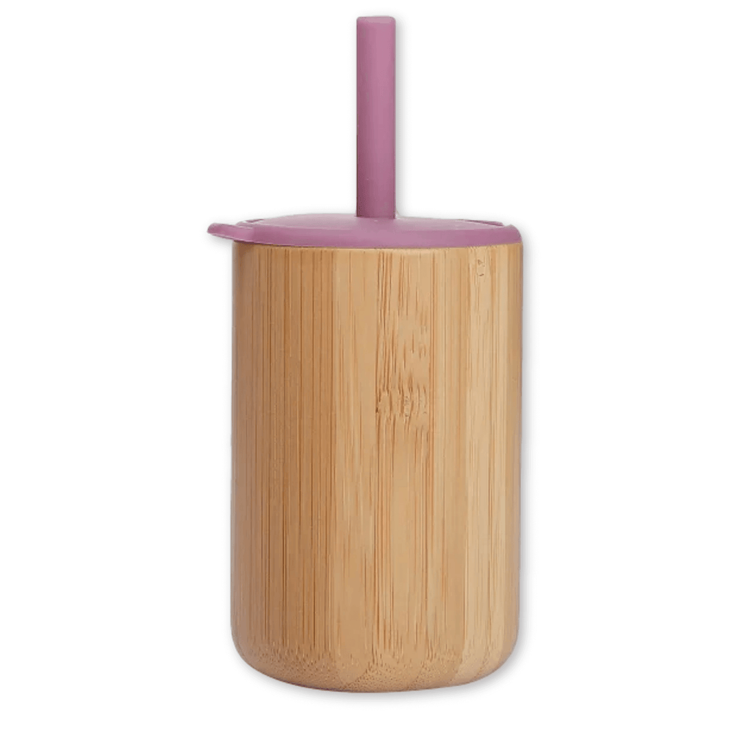 Eco Bamboo Training Cup + Straw